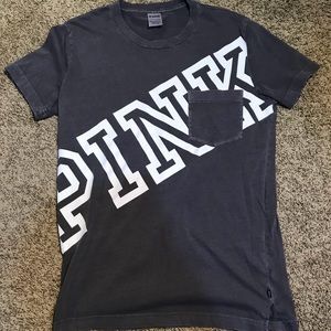 gray PINK Victoria’s Secret t-shirt